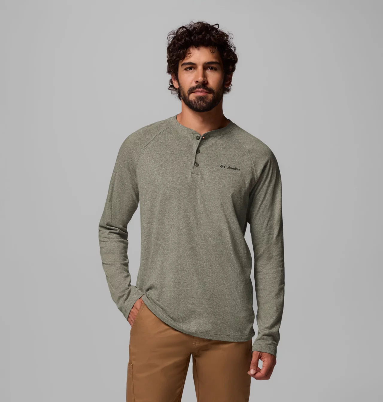 Columbia Men's Thistletown Hills Raglan Henley