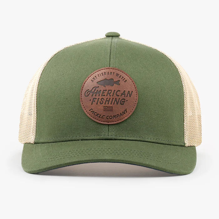 Aftco Men's Lemonade Leather Trucker Hat