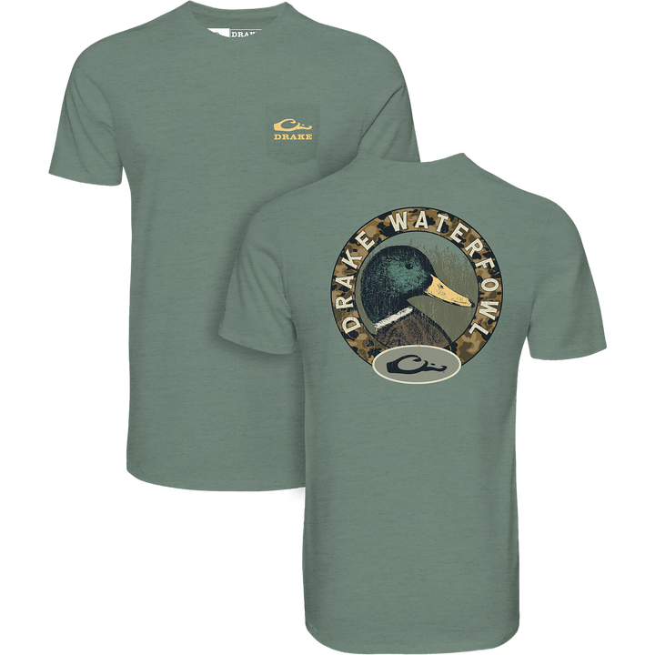 Drake Men's Mallard Circle T-Shirt
