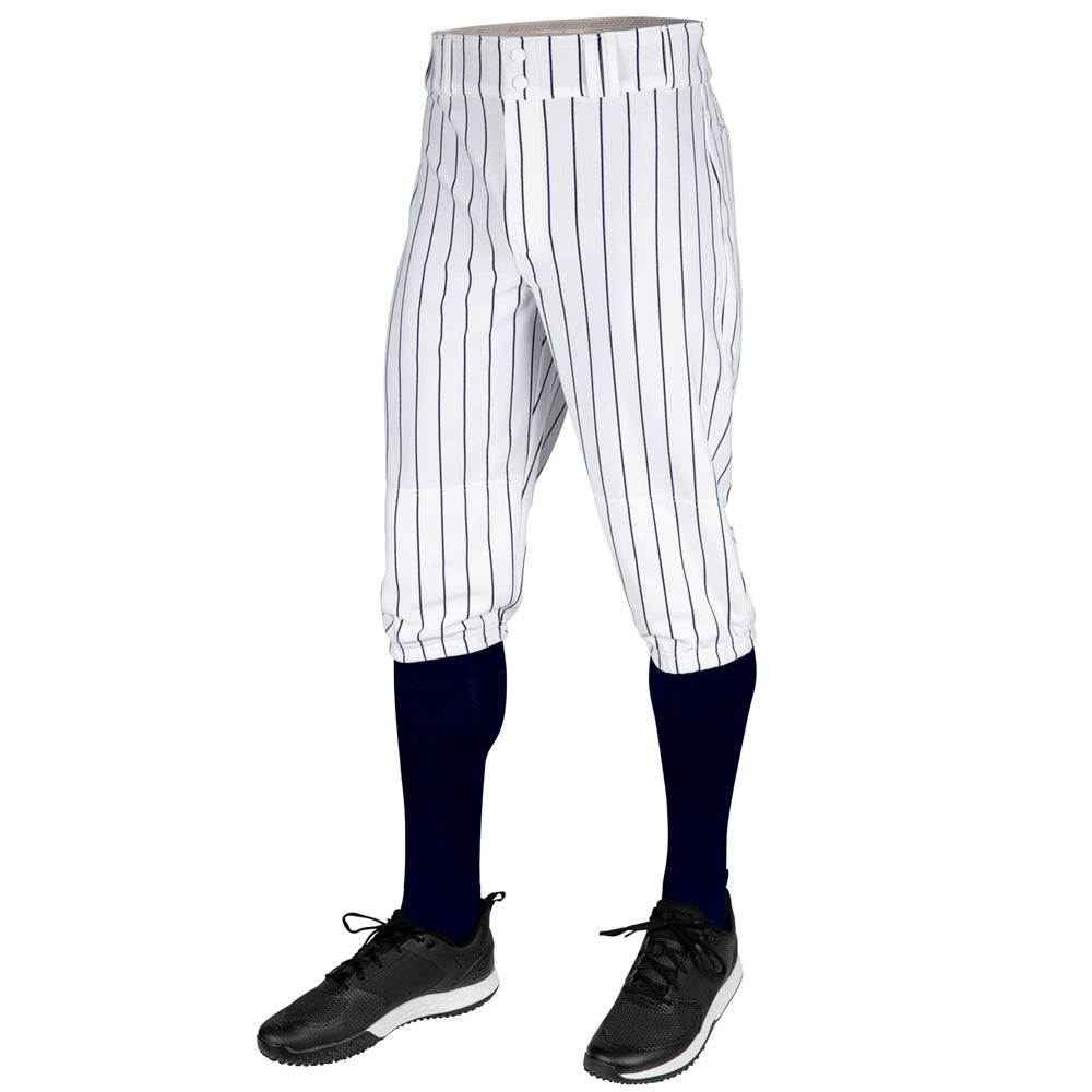 Champro Adult Open Bottom Pinstripe Baseball Knicker Pants