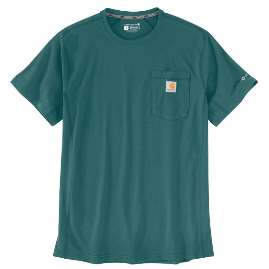 Carhartt Force Relaxed-Fit Midweight Short-Sleeve Pocket T-Shirt