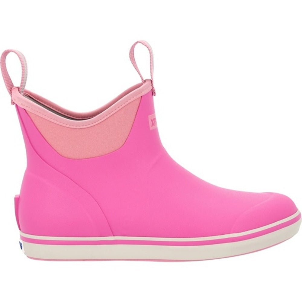 Xtratuf Women’s 6″ Ankle Deck Boots - Hot Pink