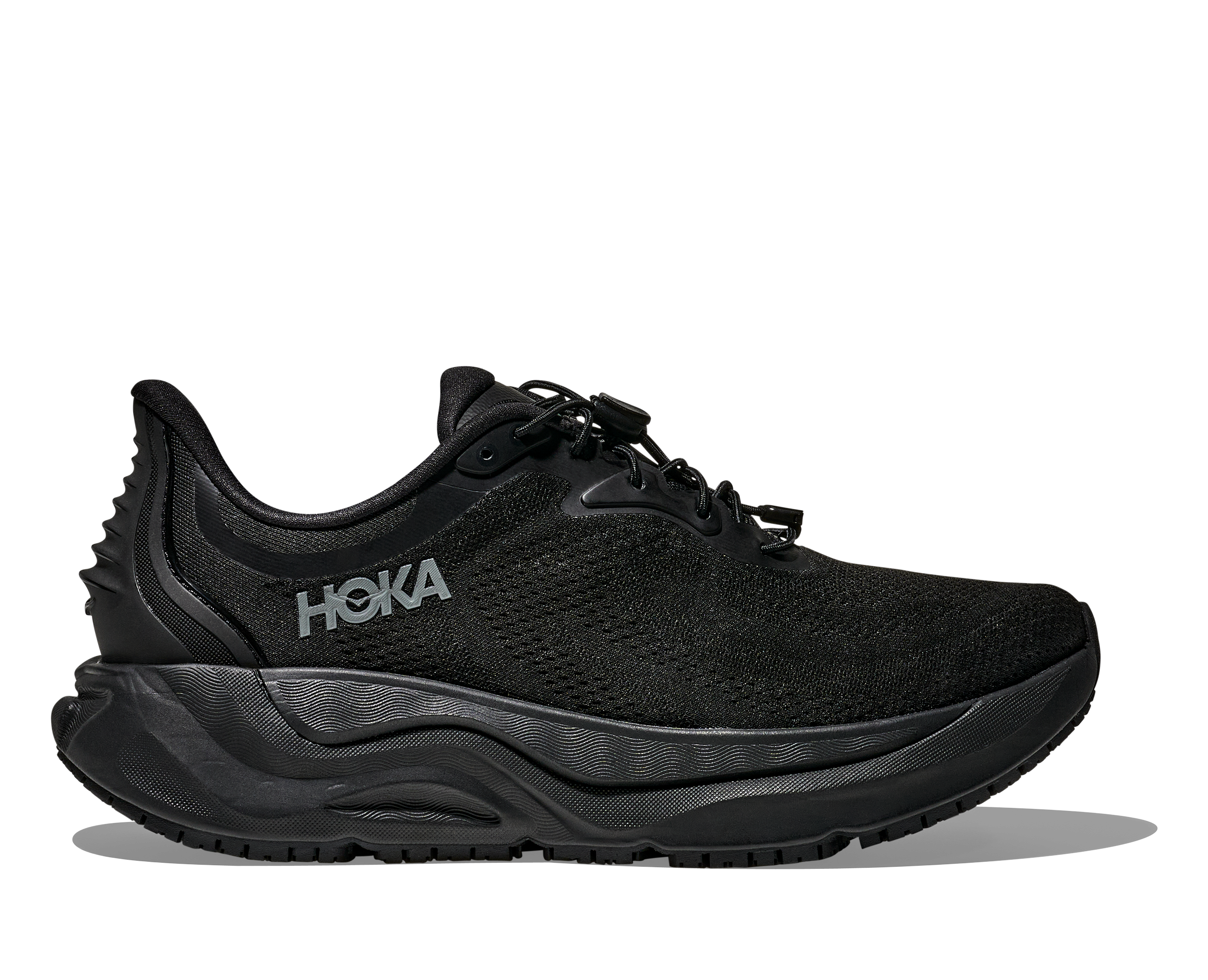 Hoka Men's Arahi SR Slip-Resistant Work Shoes - Black/Black