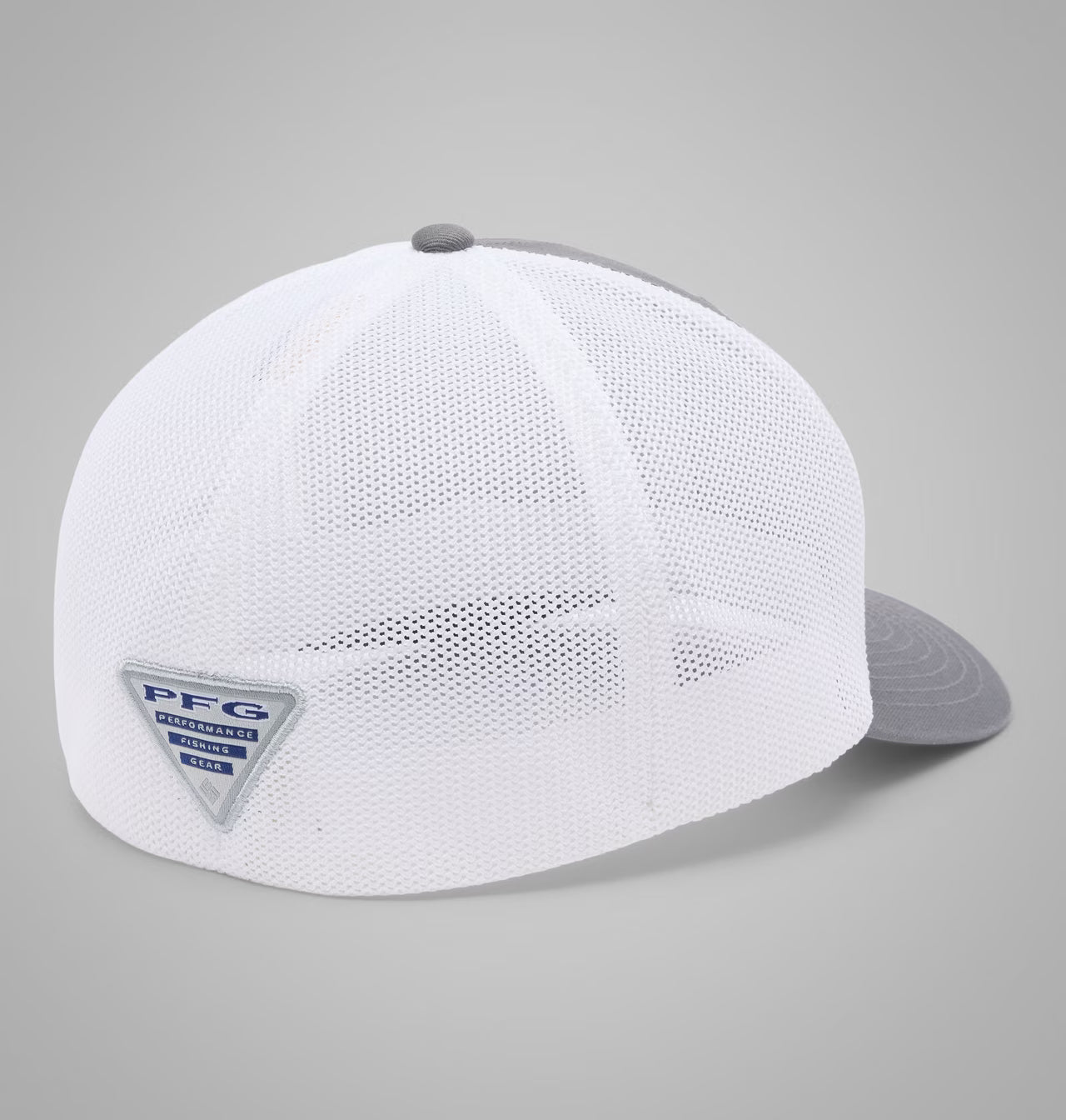 Columbia Men's PFG Logo Mesh Ball Cap - Titanium/Hook