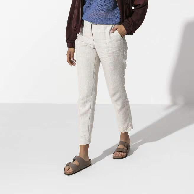 Birkenstock Arizona Birkibuc Unisex Sandals - Mocha
