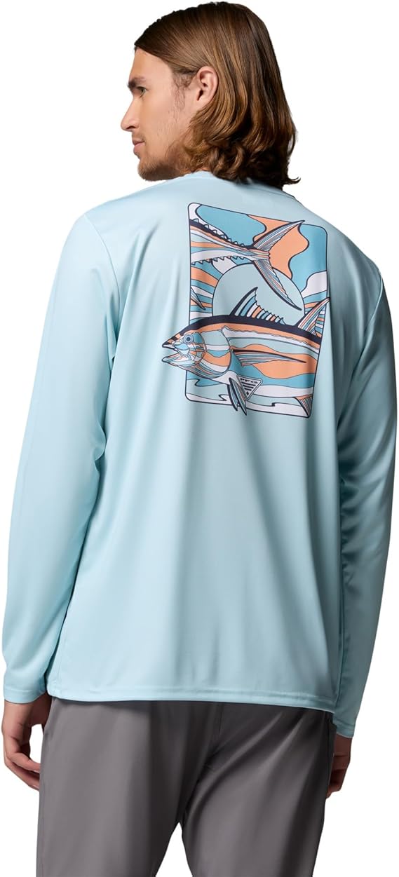 Columbia Mens Terminal Tackle PFG Fish Shine II Long Sleeve