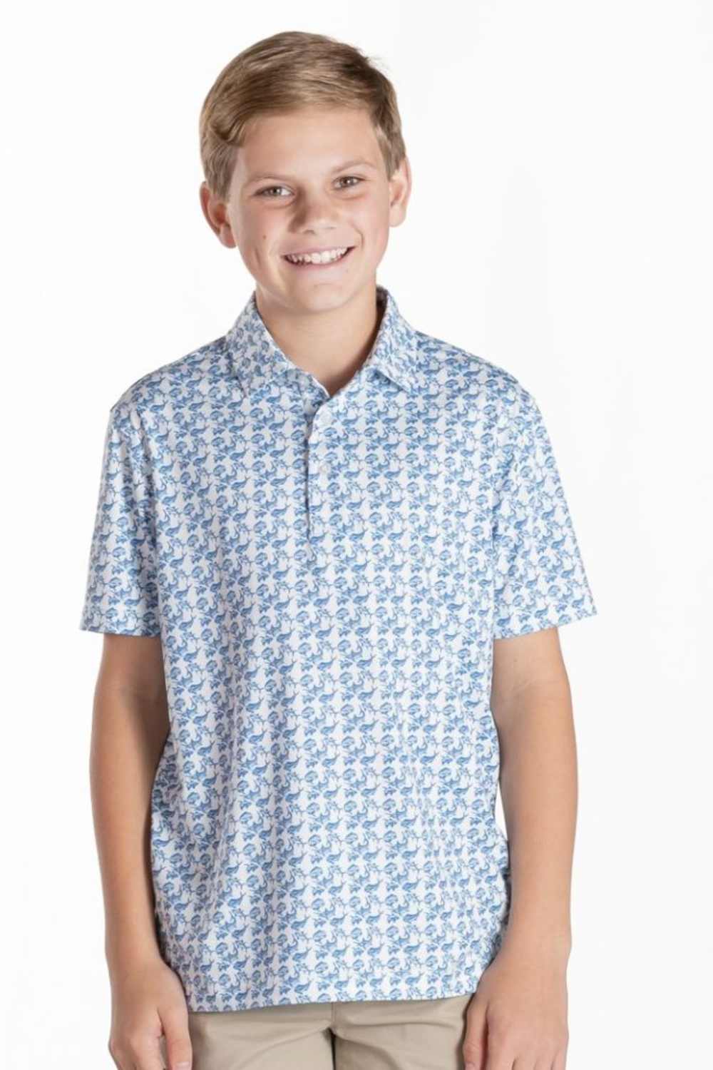 Simply Southern Youth Water Dude Polo