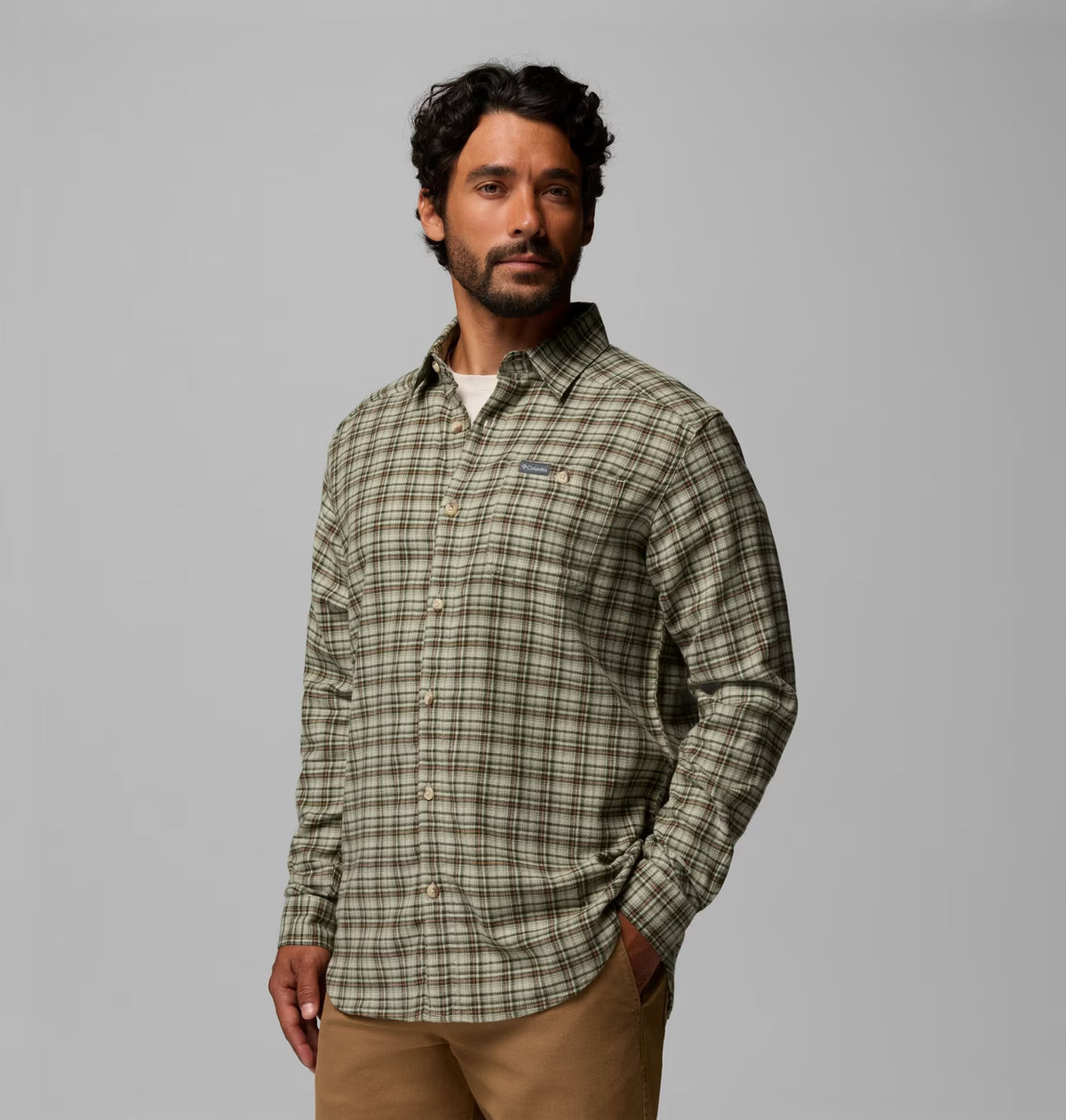 Columbia Men's Cornell Woods Long Sleeve Flannel