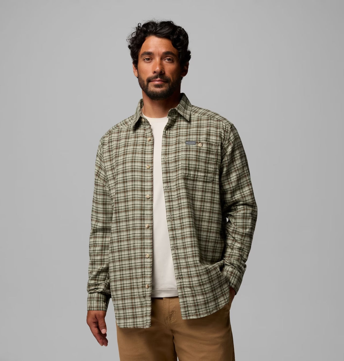 Columbia Men's Cornell Woods Long Sleeve Flannel