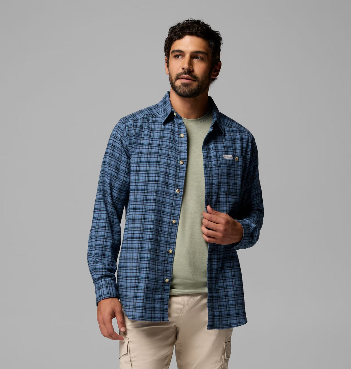 Columbia Men's Cornell Woods Long Sleeve Flannel