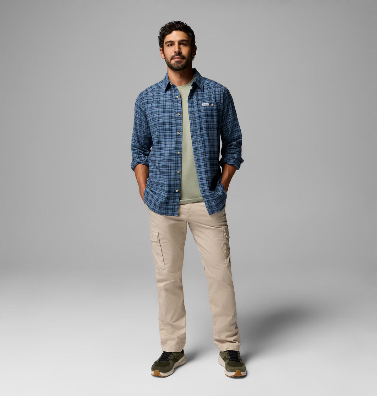 Columbia Men's Cornell Woods Long Sleeve Flannel