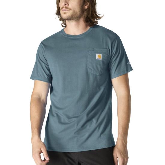 Carhartt Force Relaxed-Fit Midweight Short-Sleeve Pocket T-Shirt
