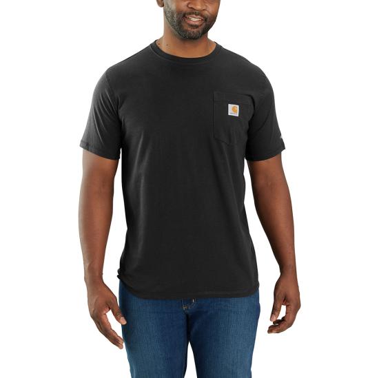 Carhartt Force Relaxed-Fit Midweight Short-Sleeve Pocket T-Shirt