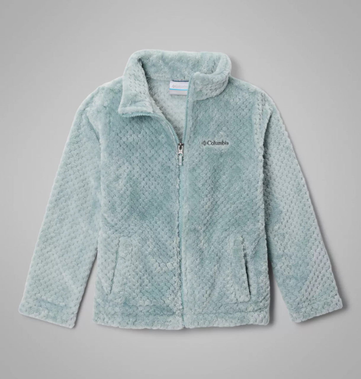 Columbia Girls’ Fire Side Sherpa Jacket - - Crushed Blue