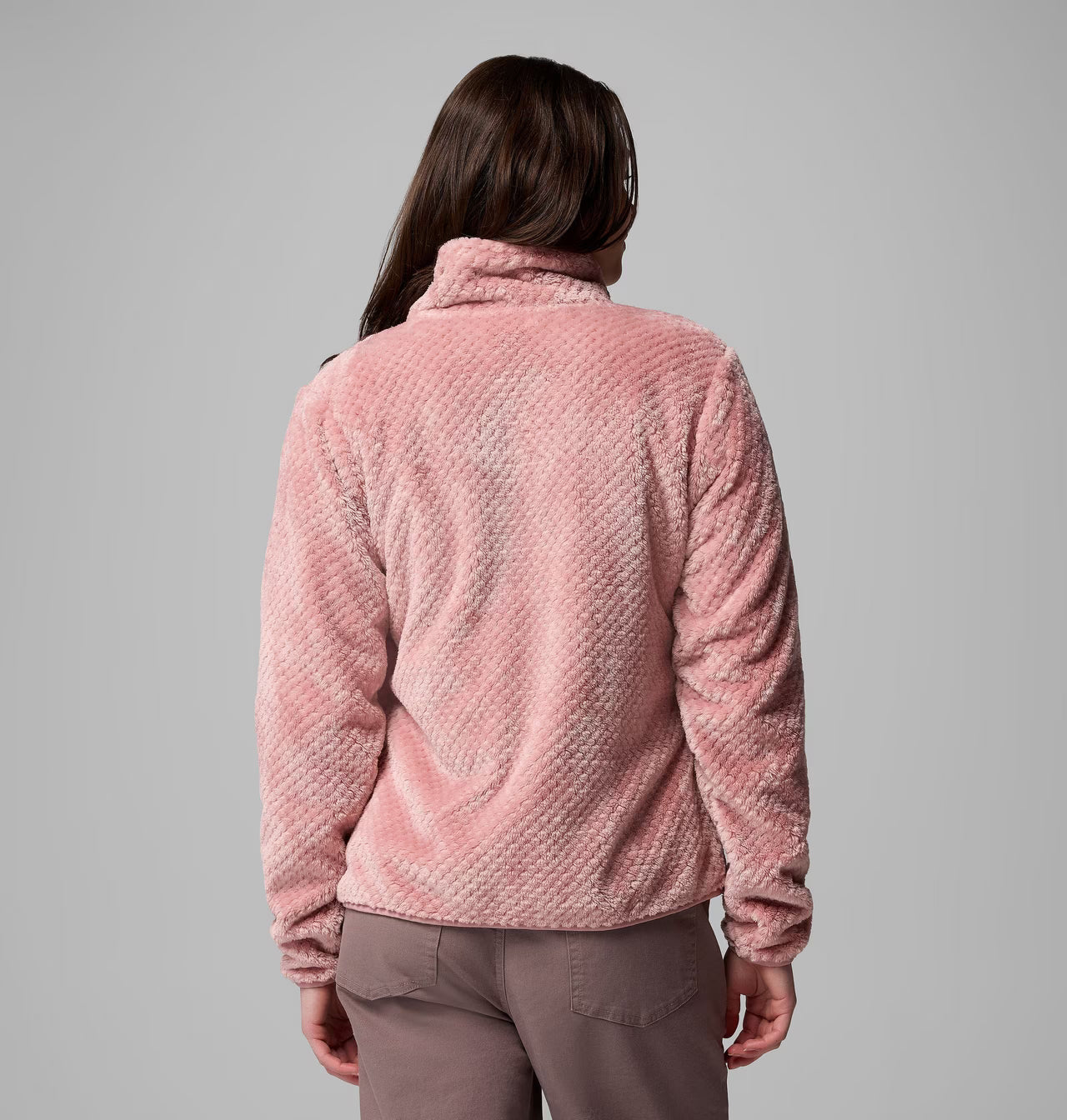 Columbia Women's Fire Side II Sherpa Full Zip Fleece - Eraser Pink