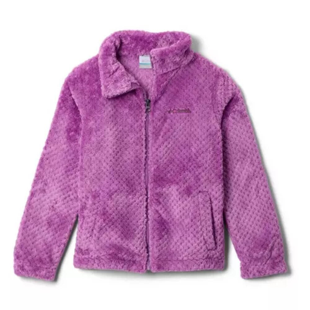 Columbia Girls’ Fire Side Sherpa Jacket - Razzle