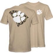 Palmetto Shirt Co. Clemson Duck Camo State - Tan