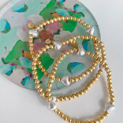 Cola Stacks Mix Heart Bracelet