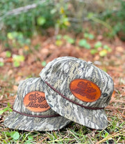 Dirty Marsh Outfitters Classic Leather Patch Rope Hat - New Bottomland