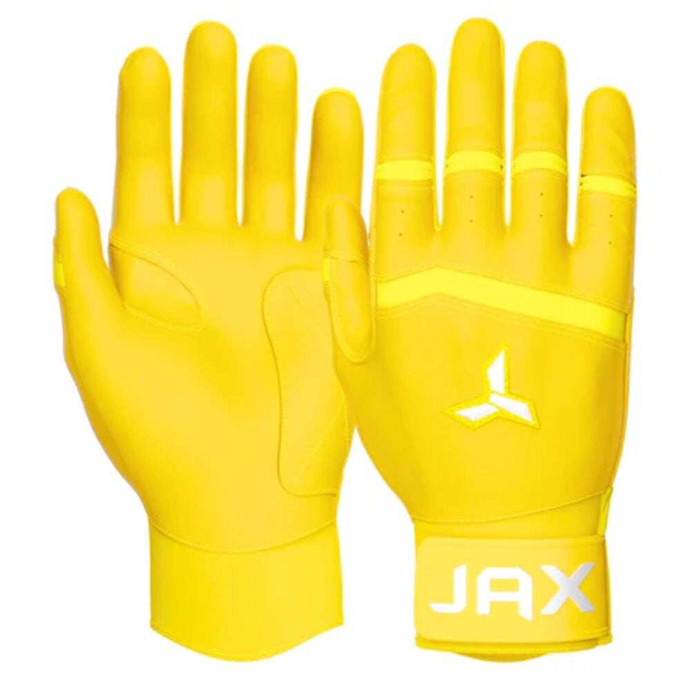 Jax Limited Edition Model One Batting Gloves with Pro Cuff - Yellow