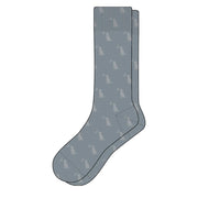 Local Boy Men's Dress Socks - Slate Dog & Moon