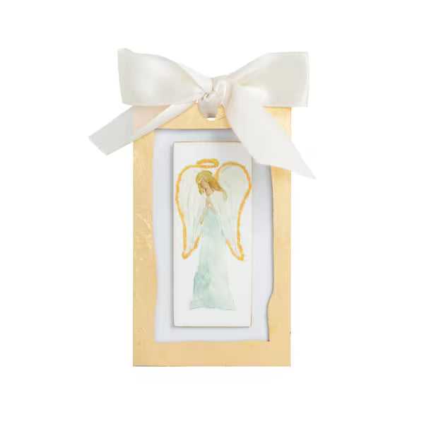 Mud Pie Gold Angel Ornament