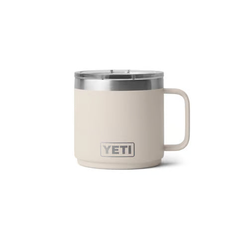 Yeti Rambler 14oz Ceramic Lined Stackable Mug with MagSlider Lid - Cape Taupe