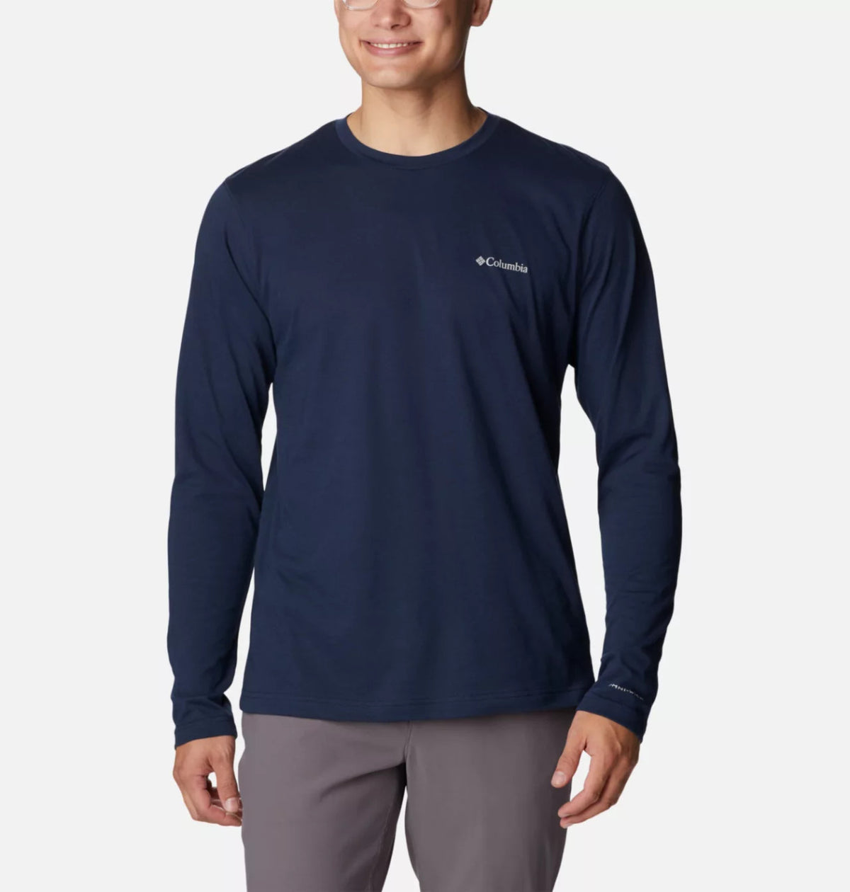 Columbia Thistledown Hills Long Sleeve Crew- - Collegiate Navy Heather