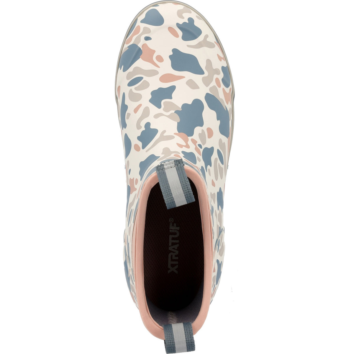 XTRATUF Women's 6 Inch Ankle Deck Boot - Ivory Duck Camo
