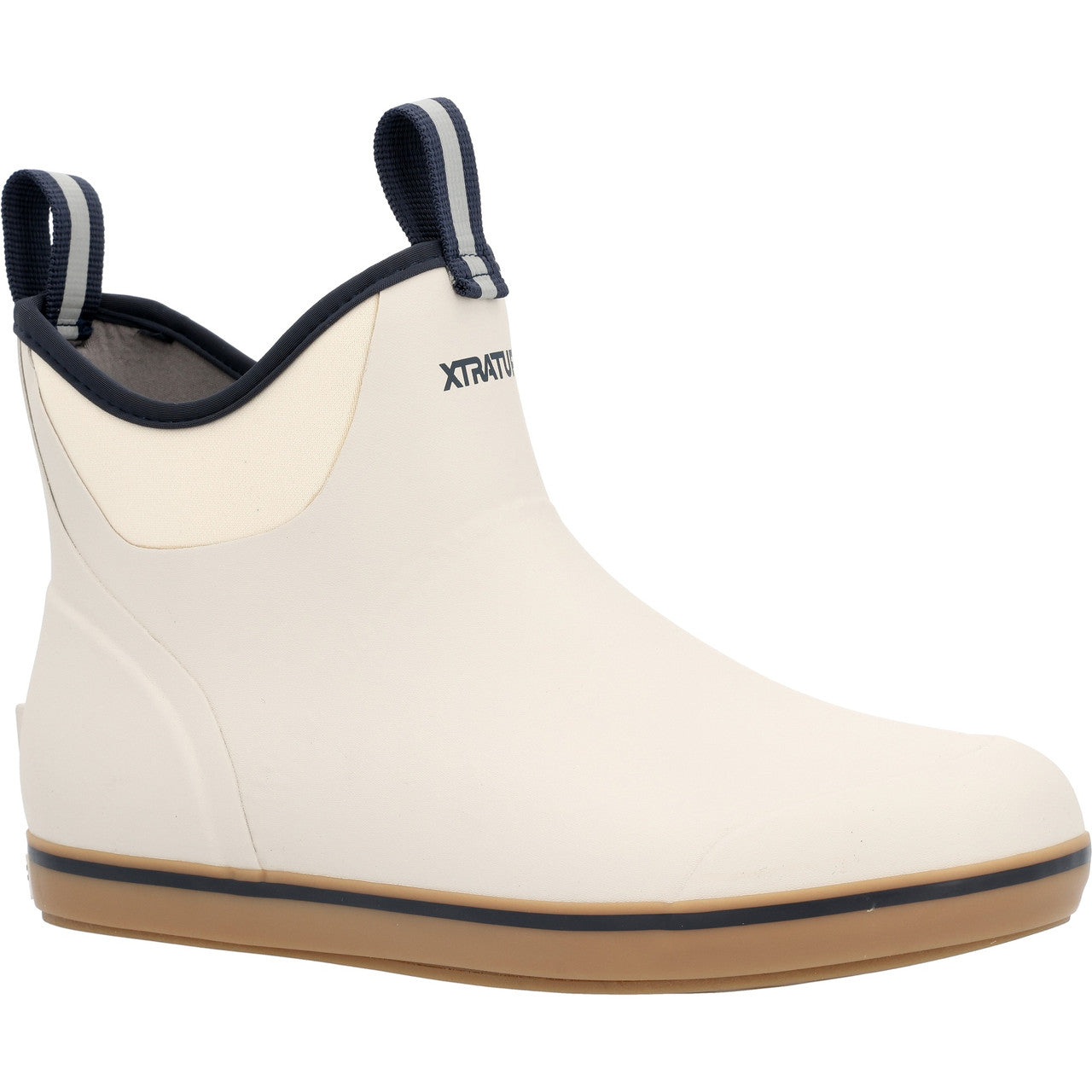 Xtratuf Men's 6" Ankle Deck Boot - Ivory/Black