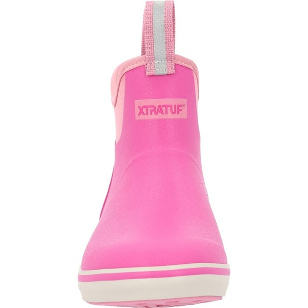 Xtratuf Women’s 6″ Ankle Deck Boots - Hot Pink