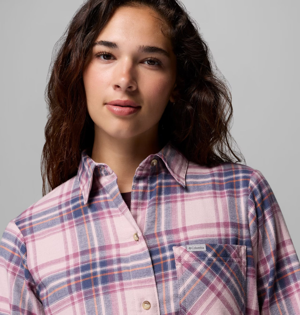 Columbia Women's Calico Basin Flannel Long Sleeve Shirt