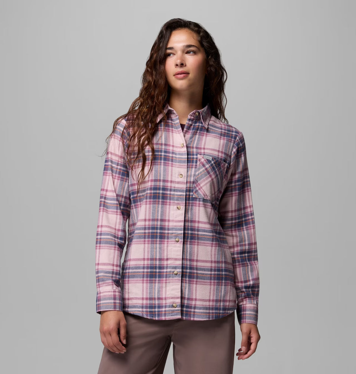 Columbia Women's Calico Basin Flannel Long Sleeve Shirt