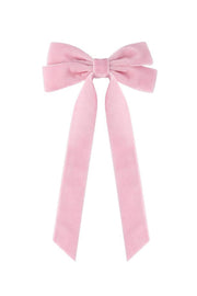 Swan Madchen Velvet Ribbon Bow Hair Clips