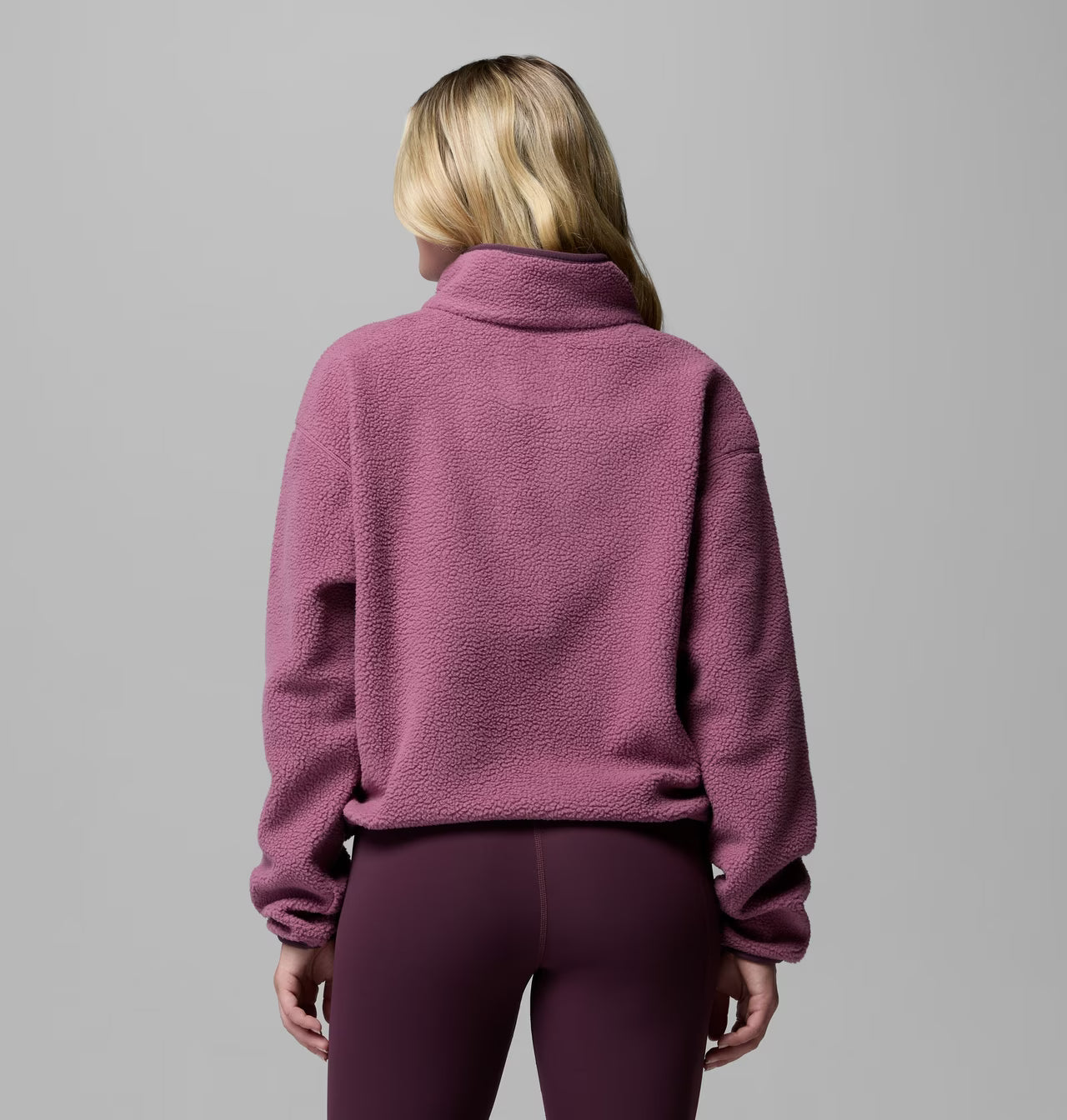 Columbia Women's Helvetia II Cropped Half Snap Fleece Pullover
