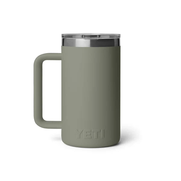 Yeti Rambler 24oz Pampa Green Ceramic Lined Mug with MagSlider Lid - Pampa Green