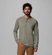 Columbia Men's Thistletown Hills Raglan Henley - Stone Green Heather