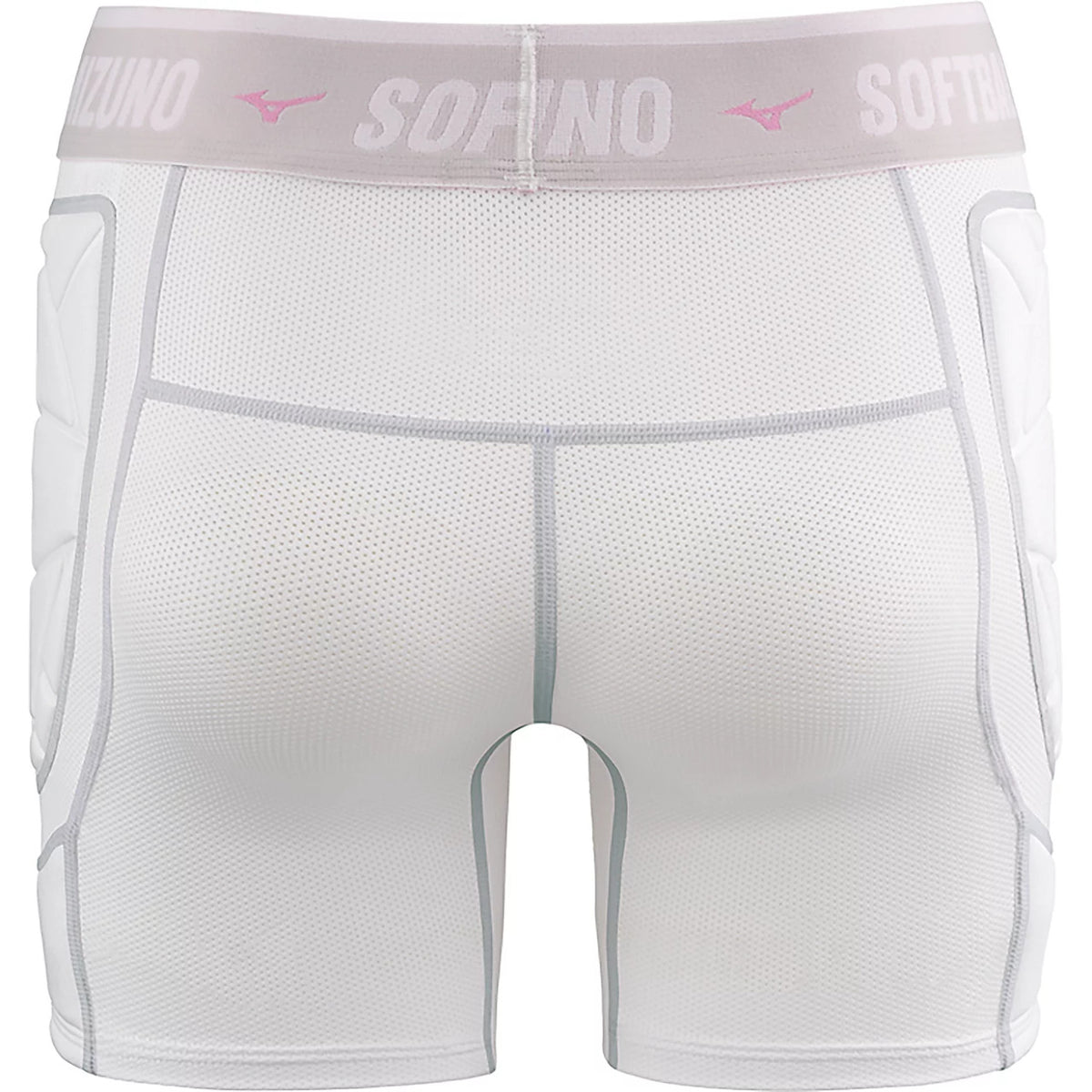 Mizuno Girls RB Shield Padded Sliding Shorts – White