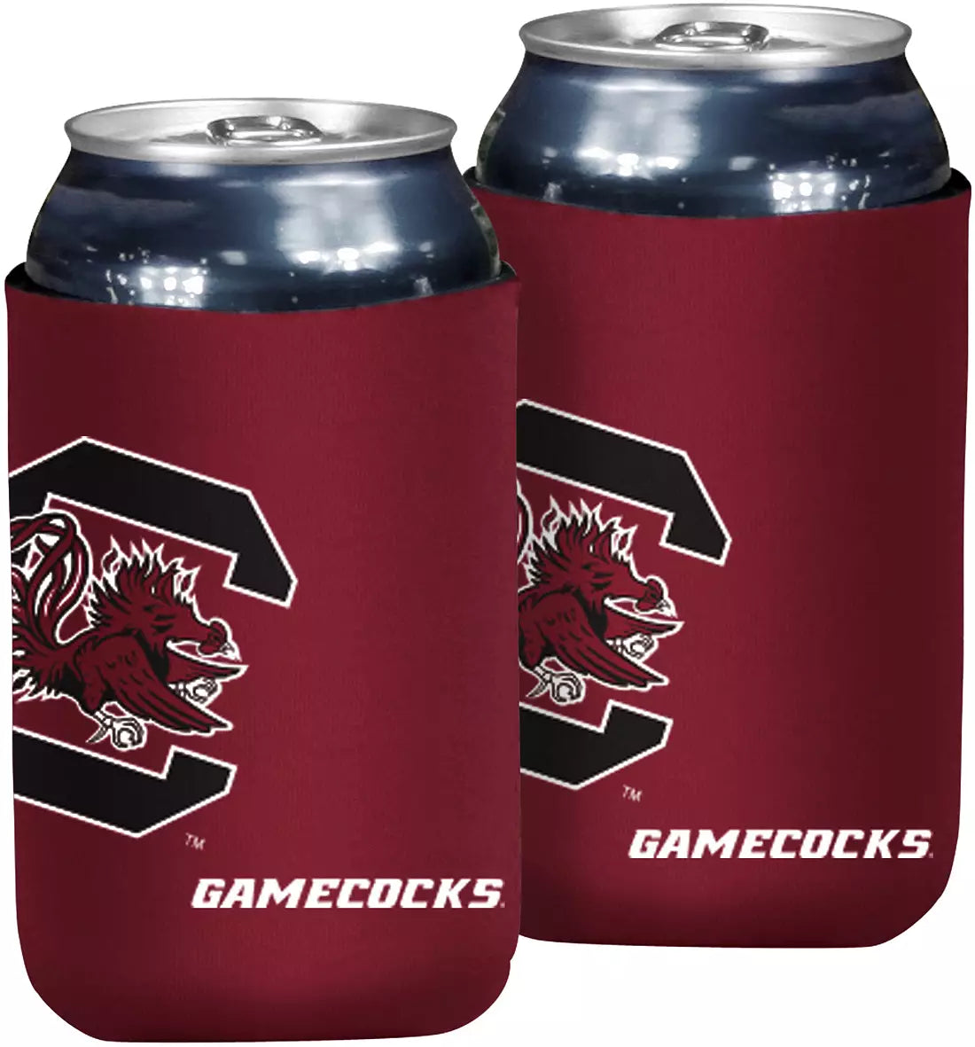 Logo South Carolina Gamecocks Flat Coozie