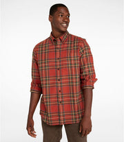 L.L. Bean Men's Scotch Plaid Flannel Shirt - Antique Royal Stewart