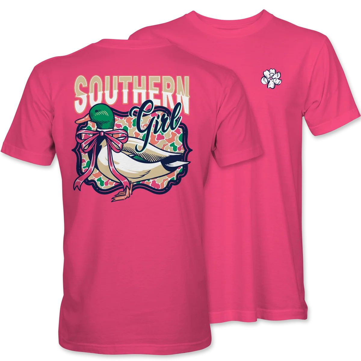 Itsa Girl Thing Women's Southern Girl Duck Tee
