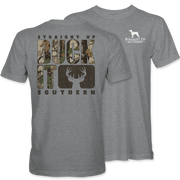 Straight Up Southern Men's Buck It Camo Tee