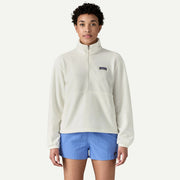 Patagonia Women's Micro D 1/2-Zip Fleece Pullover - Birch White