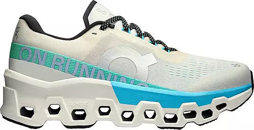 On Women's Cloudmonster 2 - Cream/Horizon