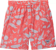 Columbia Boys' PFG Rambler Printed Water Shorts - Melonade Undersea