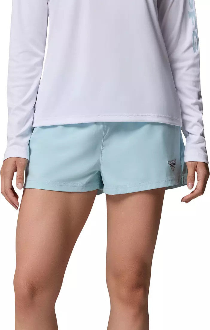 Columbia Women's PFG Rugged Water Shorts - Marine Light