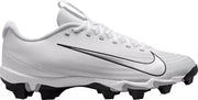 Nike Vapor Shark 3 Youth Football Cleats - White/Metallic Silver-Wolf Grey