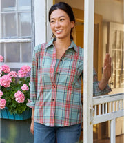 L.L. Bean Women's Scotch Plaid Flannel Shirt