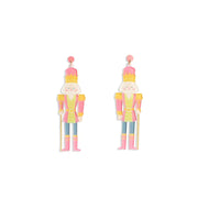 The Royal Standard Sugar Plum Nutcracker Acrylic Earrings
