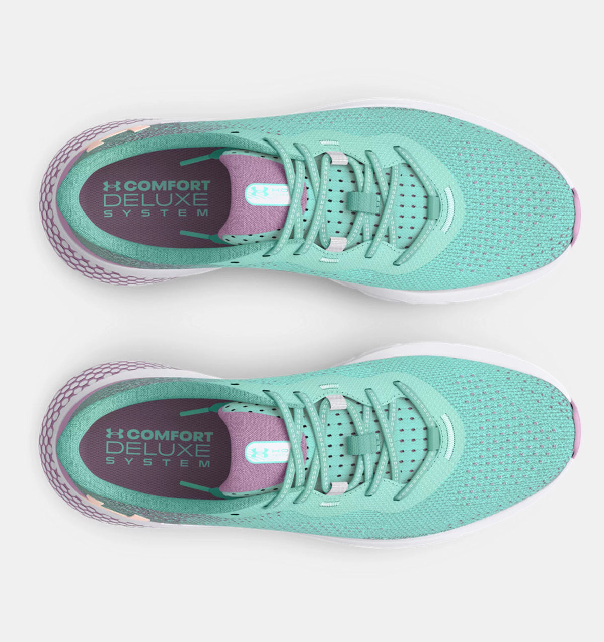 Under Armour Women's HOVR™ Turbulence 2 Running Shoes - Neo Turquoise / Fresh Orchid / White